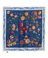 Autumn Affair Floral Print Twill Scarf
