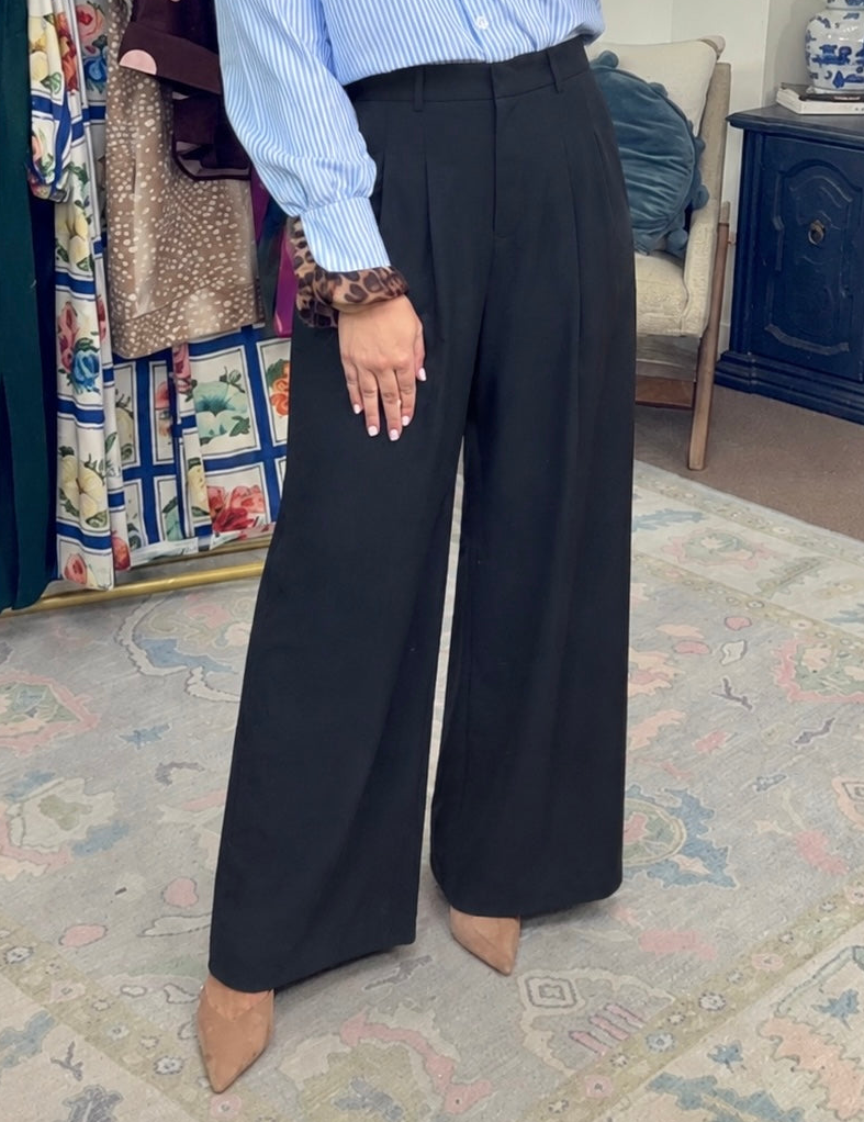 Back to Business Wide Leg Trousers