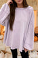 **MORE COLORS** Let’s Be Lazy Raw Hem Tunic Tee