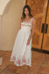 Simple Pleasures Linen Embroidered Fit and Flare Dress