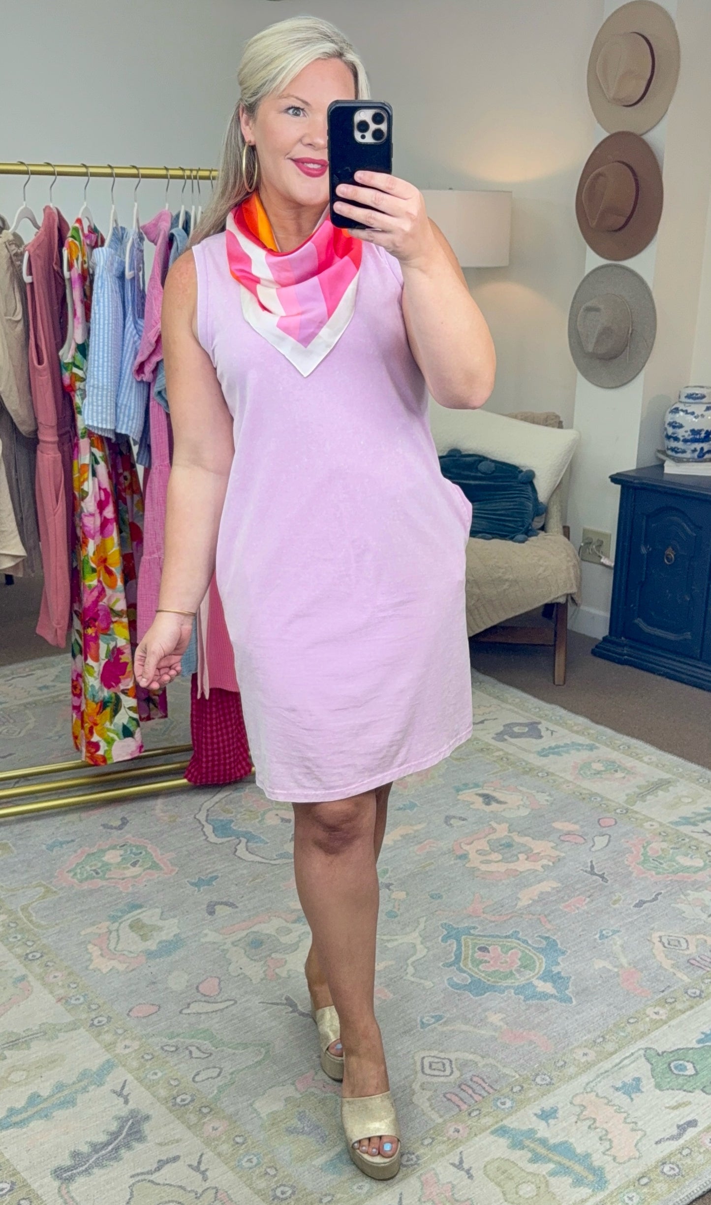 Before You Know It Mineral Wash Dress