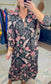 Bloom Theory Print Midi Dress
