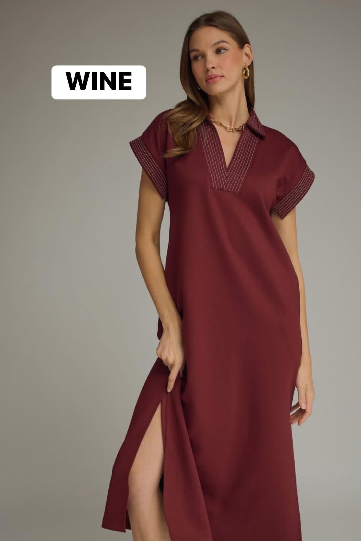 **MORE COLORS** Miss Mainstay Scuba Midi Dress