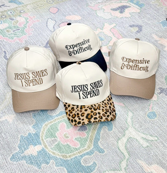 Expensive & Difficult Canvas Hat