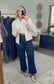 Neutral Territory Animal Print Knit Cardigan