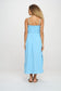 Meet Me in Santorini Azure Maxi Dress