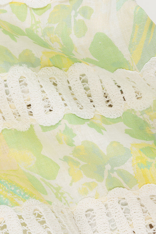 Cabana Club Scallop Lace Embroidered Set