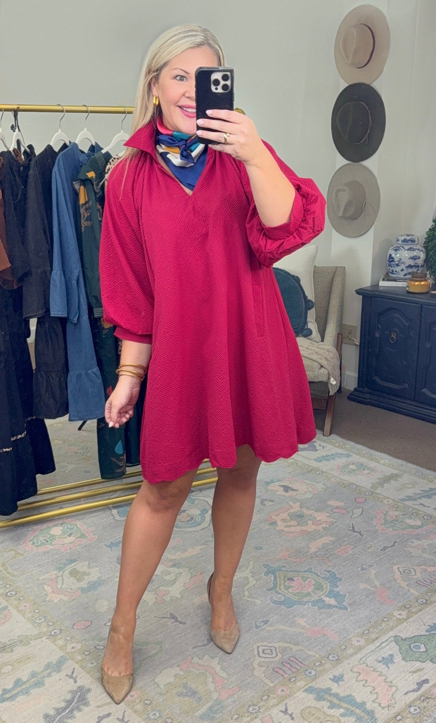 UMGEE: **MORE COLORS** Sweeten the Deal Scallop Hem Dress
