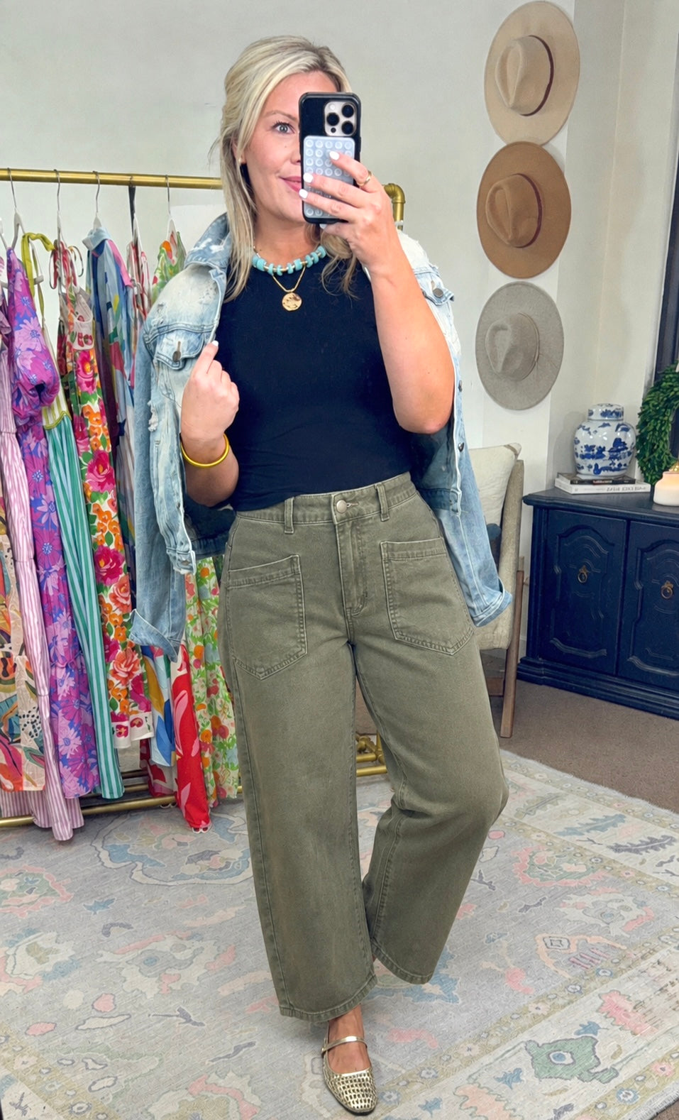 **MORE COLORS** Already Gone Crop Barrel Jeans