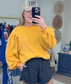 **MORE COLORS** Standing Ovation Pleated Sleeve Pullover Top