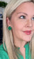 Epoxy Clover Stud Earrings