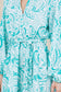 Mint Print Mini Dress