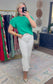 Soft Spoken Ruffle Knit Top