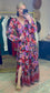 All the Drama Retro Print Maxi Dress