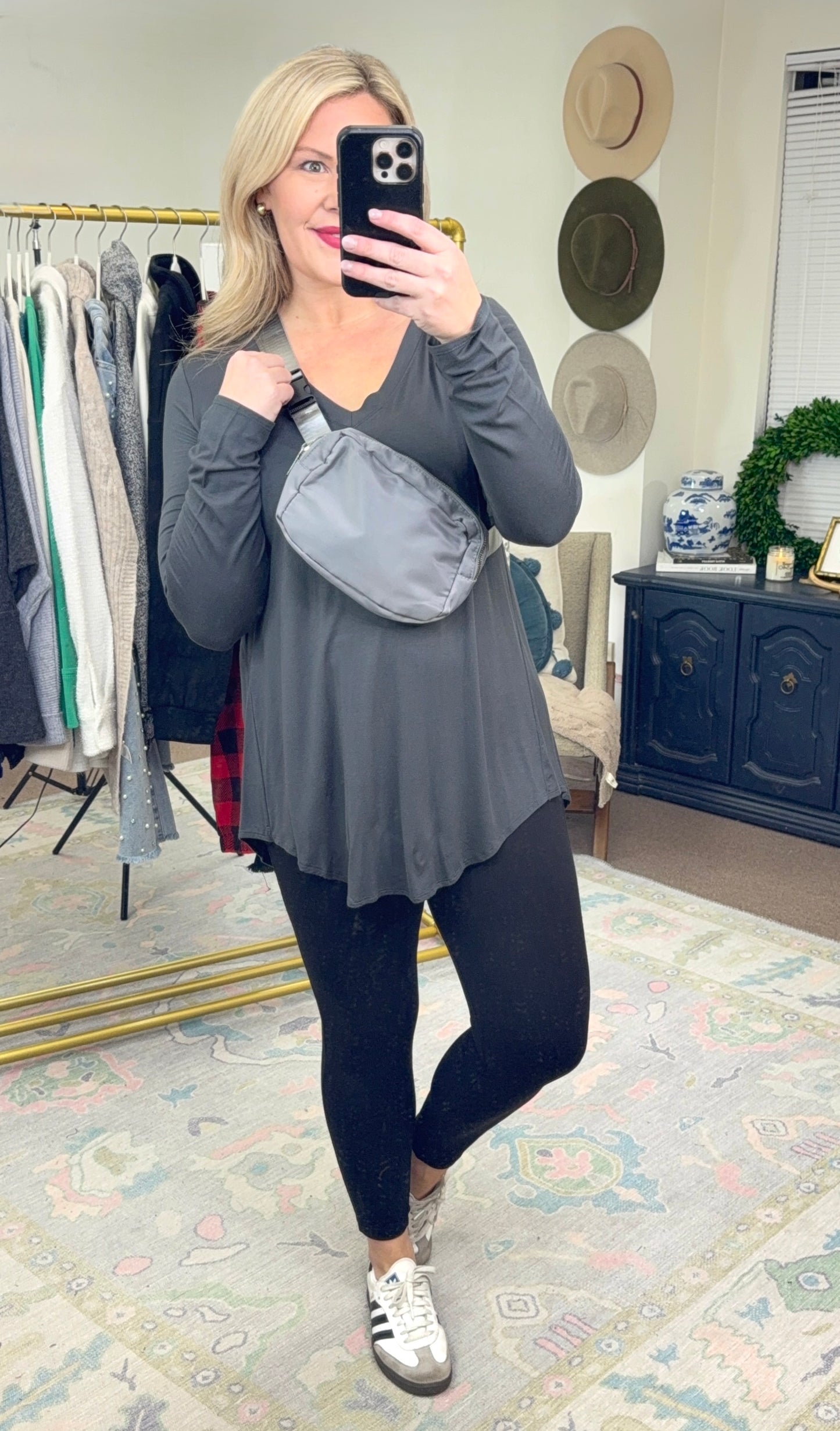 Everyday Staple Long Sleeve Tunic Tee