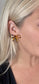Tied and True Tortoise Resin Bow Stud Earrings