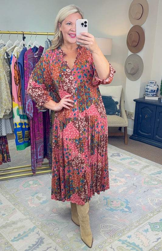 **MORE COLORS** Dream Weaver Printed Maxi Dress