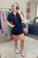 Go Time Zip-Up Athleisure Romper