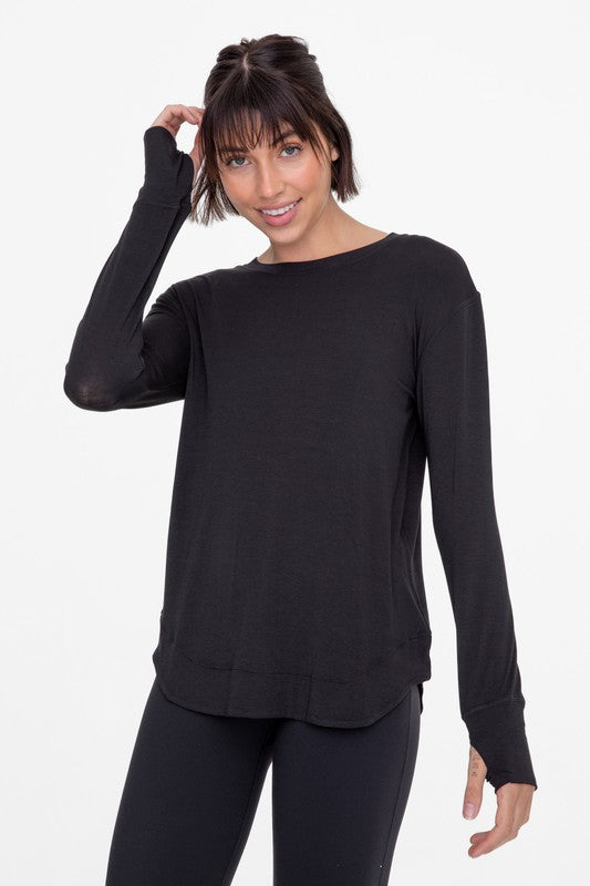 *MORE COLORS* Instant Classic Mono B Long Sleeve Top