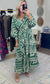 Geo & Behold Belted Midi Dress