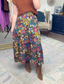 Fleur Real Tiered Maxi Skirt