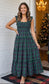 Merry & Plaid Green Tartan Nap Dress