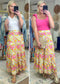 Happy Days Tiered Maxi Skirt