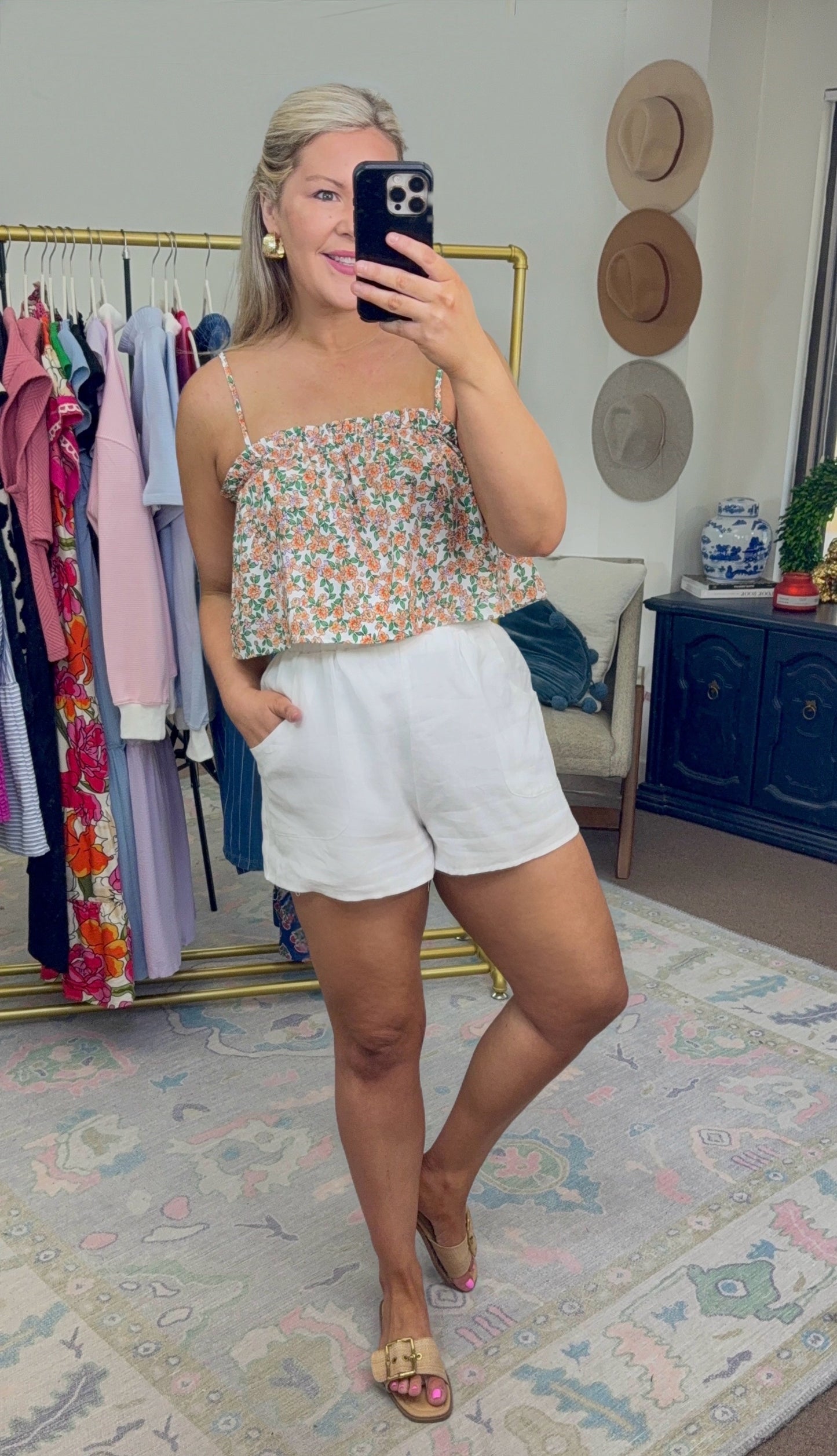 Wildflower Ways Ruffle Tiered Top