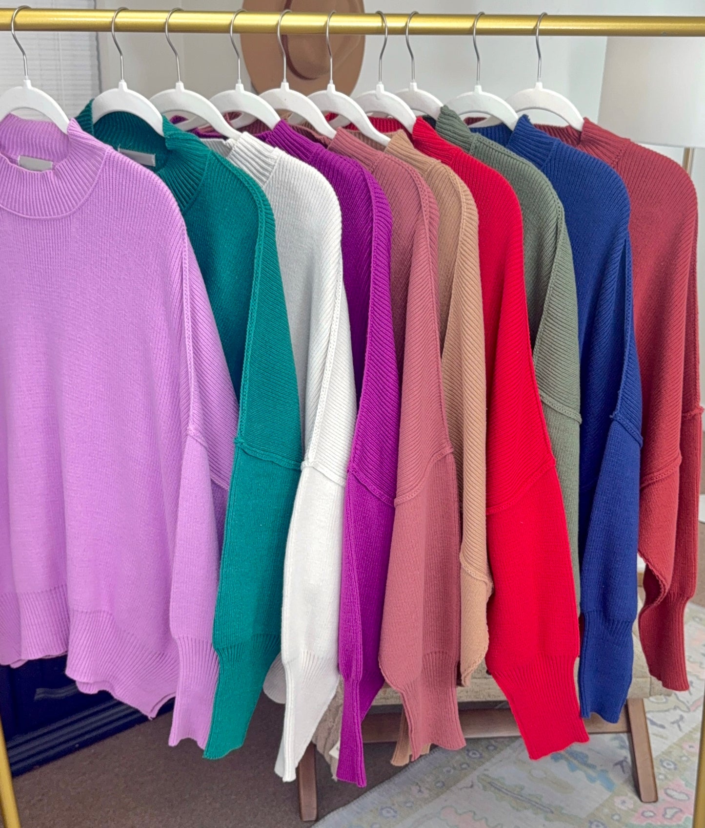 **MORE COLORS** Easy Does It Ribbed Knit Tunic