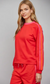 FATE: Track Record Colorblock Stripe Pullover Top