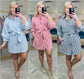 Mostly You Stripe Sash Waist Shirt Dress