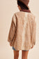 Doe & Behold Fawn Print Barn Jacket