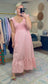 **More Colors** Makes Me Wonder Smocked Flutter Sleeve Maxi Dress