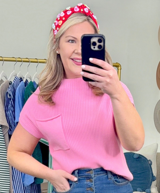 Conversation Hearts Knot Headband