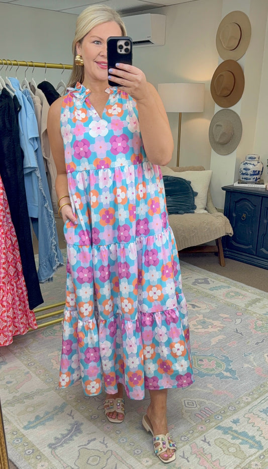 **MORE COLORS** Miss Whimsy Ruffle Tiered Maxi Dress