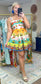 Limoncello Cut Out Mini Dress