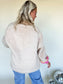Golden Hour Slouchy Accent Cardigan