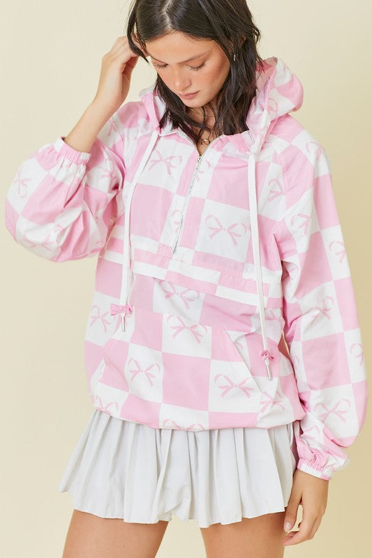Properly Tied Pink Ribbon Pullover