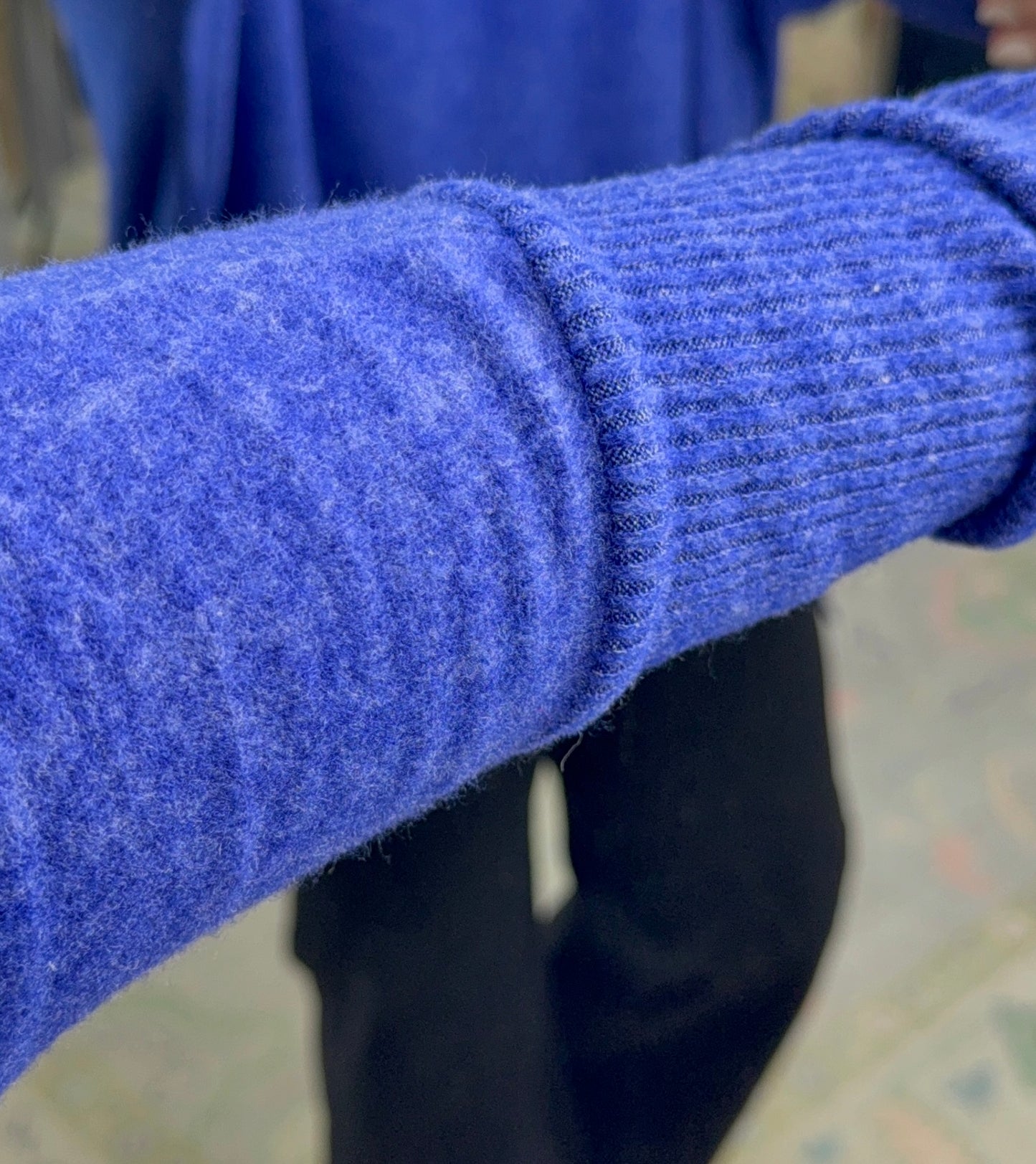 Warm Wishes Brushed Knit Cowl Neck Tunic Top