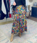 Fleur Real Tiered Maxi Skirt