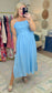 Meet Me in Santorini Azure Maxi Dress