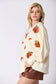 Pick of the Patch Sequin Pumpkin Oversized Pullover