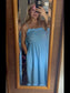 Meet Me in Santorini Azure Maxi Dress