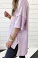 Mineral Wash Tunic Tee