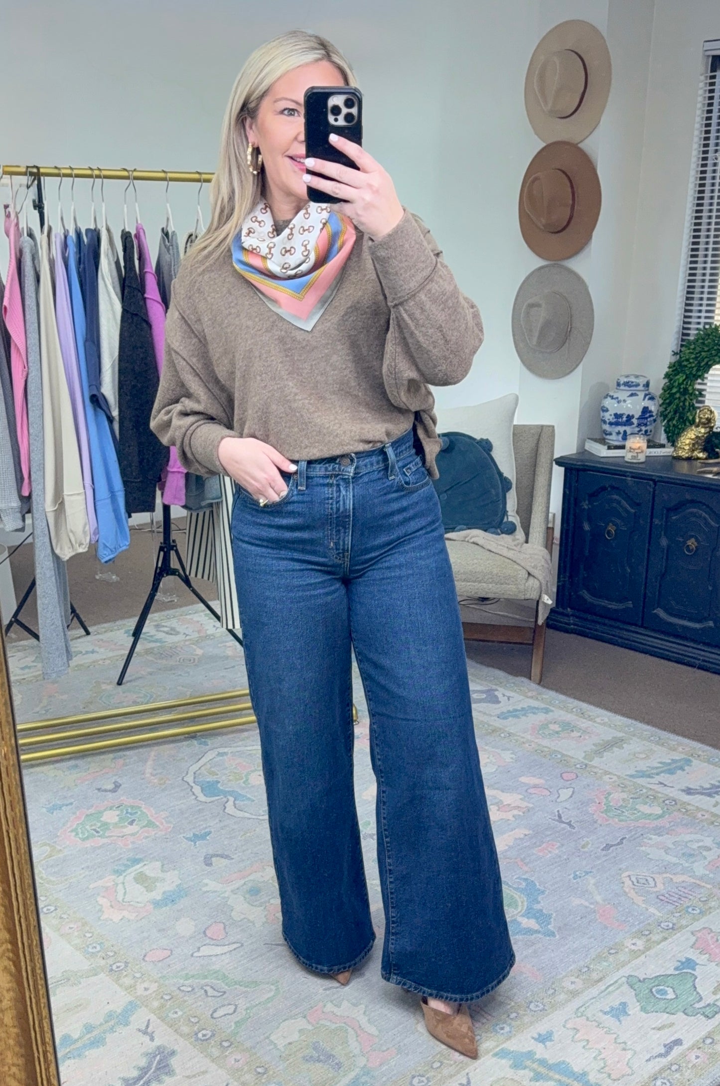 **MORE COLORS** Warm Welcome Brushed Knit Top