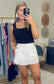 **MORE COLORS** Playfully Put Tailored High Rise Shorts