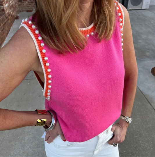 Marvelous Miss Embellished Knit Top