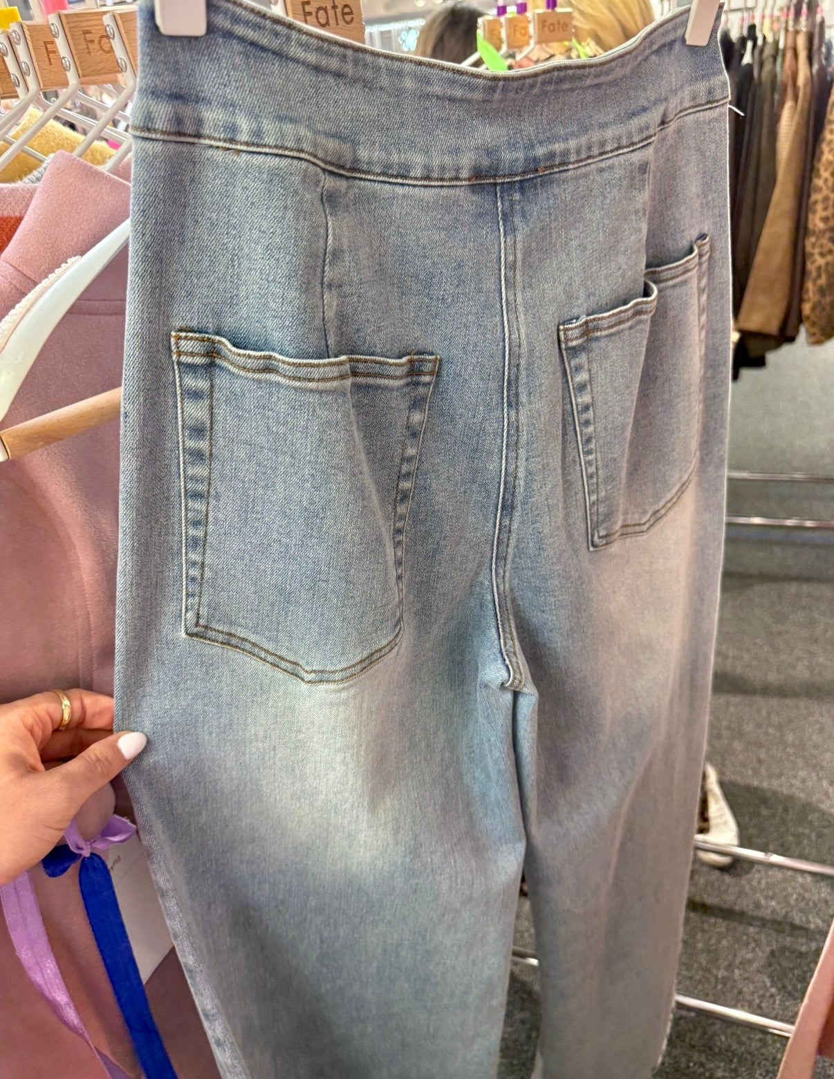 FATE: Long Gone Wide Leg Denim