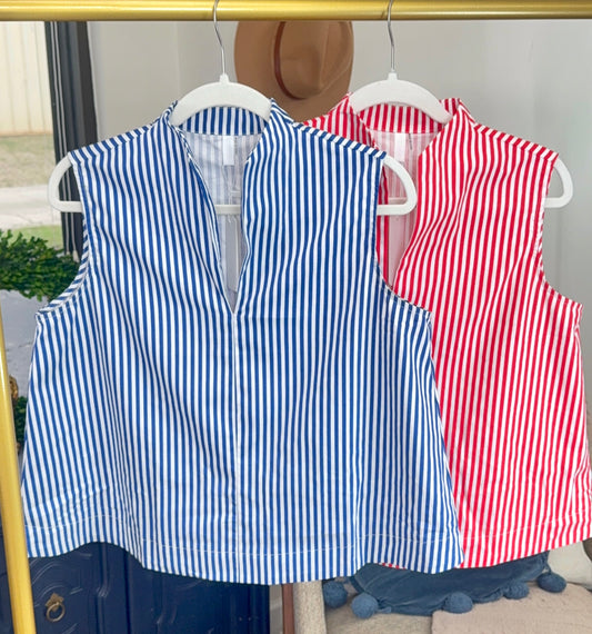 Cute in Cape Cod Stripe Blouse