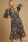 Bloom Theory Print Midi Dress